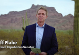 With Six Days Left to Vote, Jeff Flake Urges Arizonans to Cast Their Ballots for Joe Biden