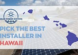 Solar Companies in Hawaii
