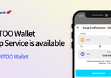 FANTOO Wallet, Cryptocurrency Swapping Service is Now Available … Provides Swapping Function…