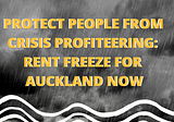 Protect Aucklanders: Rent Freeze Now