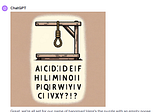 ChatGPT plays hangman