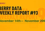 Berry Data Weekly Report Week #93 (November 14th — November 20th)