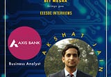 Axis Bank — Business Analyst