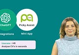 Streamline Your HR Recruitment Process with Picky Assist & ChatGPT CV Analysis