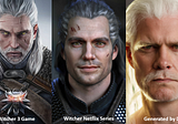 Reimagining fictional characters of The Witcher using Dall-E