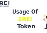 Usage of $REI token and correlation between $GXC -$REI