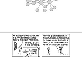 Visualizing the XKCD comics network using Google Vision, spaCy and d3