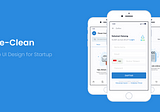 We-Clean App UI Design