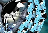 Orca Killer Whale, design Copyright BluedarkArt TheChameleonArt ● socks, and much more gift ideas…