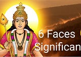 Aarumuga, Skanda, and Muruga denote the 6 faces of knowledge and Lord Subramanya, the God of war…