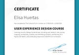 Certified UX design courses