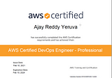 How I passed the AWS DevOps Professional Certification