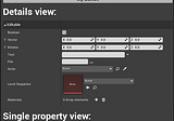 Unreal — How to use Details View and Single Property View in Editor Utility Widget