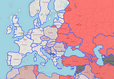 Choropleth Maps With a Variable Concentrated Near the Ends of an Interval