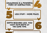 The Power of Subtraction — and why we miss out when we forget to cut out.