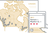 How to use Namara and Mapbox GL