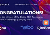 Meet the winners of the Digital SDG Accelerator cleantech challenge qualifying round