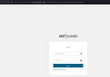 Discovery of a reflective XSS vulnerability in ARP Guard software (CVE-2023–39575)