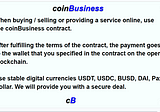 About contracts cB.