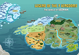 LEGEND OF THE 7 KINGDOMS — THE WORLD OF SEDRAH
