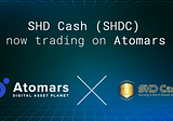 SHD CASH (SHDC) GETS LISTED ON ATOMARS