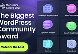Announcing the Monster’s Award, a New WordPress Award Contest