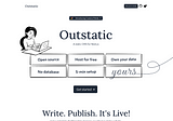 Start the static Blog website with Outstatic CMS in 2024
