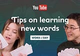 Tips on learning new words