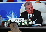 King Abdullah calls for peace and for the immediate stoppage of the war on Gaza
