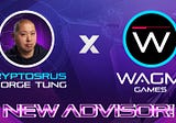 George Tung of CryptosRUs Joins WAGMI Games as Official Advisor