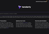Tenderly Explorer The Unified Blockchain Explorer You Need