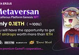 Metaversus builds Gamefi aggregation platform for future web 3 trillion market