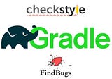 How to add Checkstyle and FindBugs plugins in a gradle based project