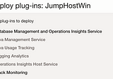 Using Stack Monitoring to monitor a Windows Instance