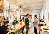 From co-working to community