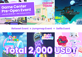 Welcome to the Game Center Pre-open Event!