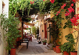 Side Street, Isle of Crete, Greece