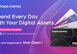Hope.money Unveils HopeCard, a Holistic Crypto Solution for One’s Daily Spending Needs