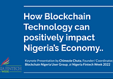How Blockchain Technology can positively impact Nigeria’s Economy