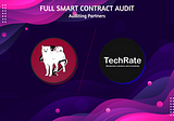 Bruno Inu is pleased to announce the completion of TechRate Audit.