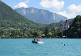 On the Shores of Lake Annecy: A Virtual Postcard