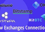 Five new Exchanges Integrations