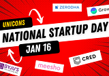 National Startup Day 16 January India