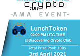 AMA session with LunchMoney 03.04.2021