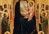 Madonna Enthroned — Giotto