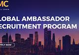 DMC Global Ambassador Recruitment Plan