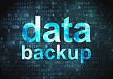 Backing Up your data!
