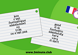 Using cue cards to build French vocabulary