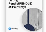 PointPay proudly announces the listing of the PENDLE