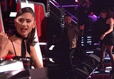 Ariana Grande and John Legend Walk Off “The Voice"